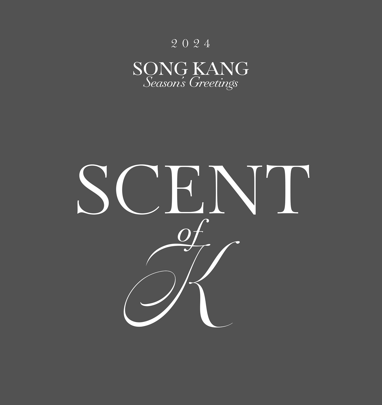 SONG KANG 2024 SEASON'S GREETINGS＜SCENT of K＞ 正規輸入盤 一般 